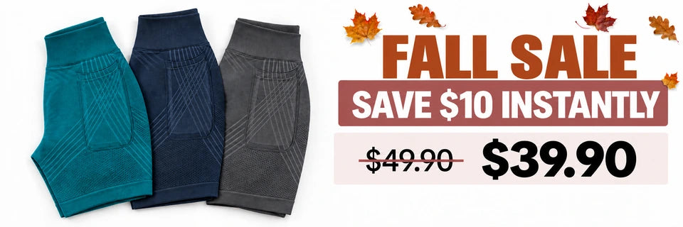 Fall Sale: save $10 instantly. Luveon Pocket Shorts, $39.90 instead of $49.90.