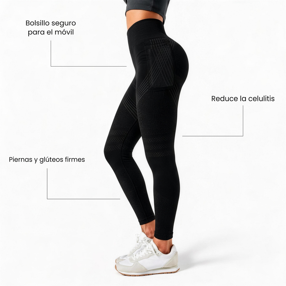 Leggings con bolsillo Luveon